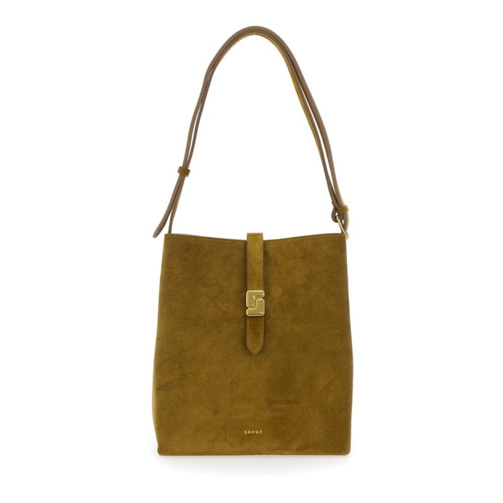Soeur Women Shoulder Bag Bello With Brown Leather Details For Women